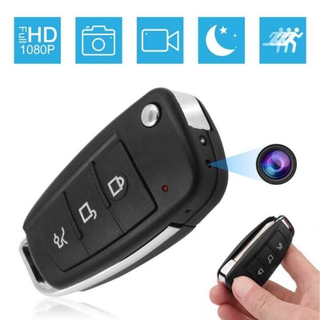 مفتاح السيارة الذكي للتسجيل والتوثيق HD 1080p